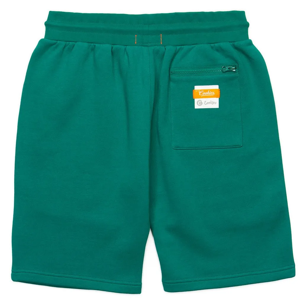 Cookies Pack Talk Fleece Paneled Shorts