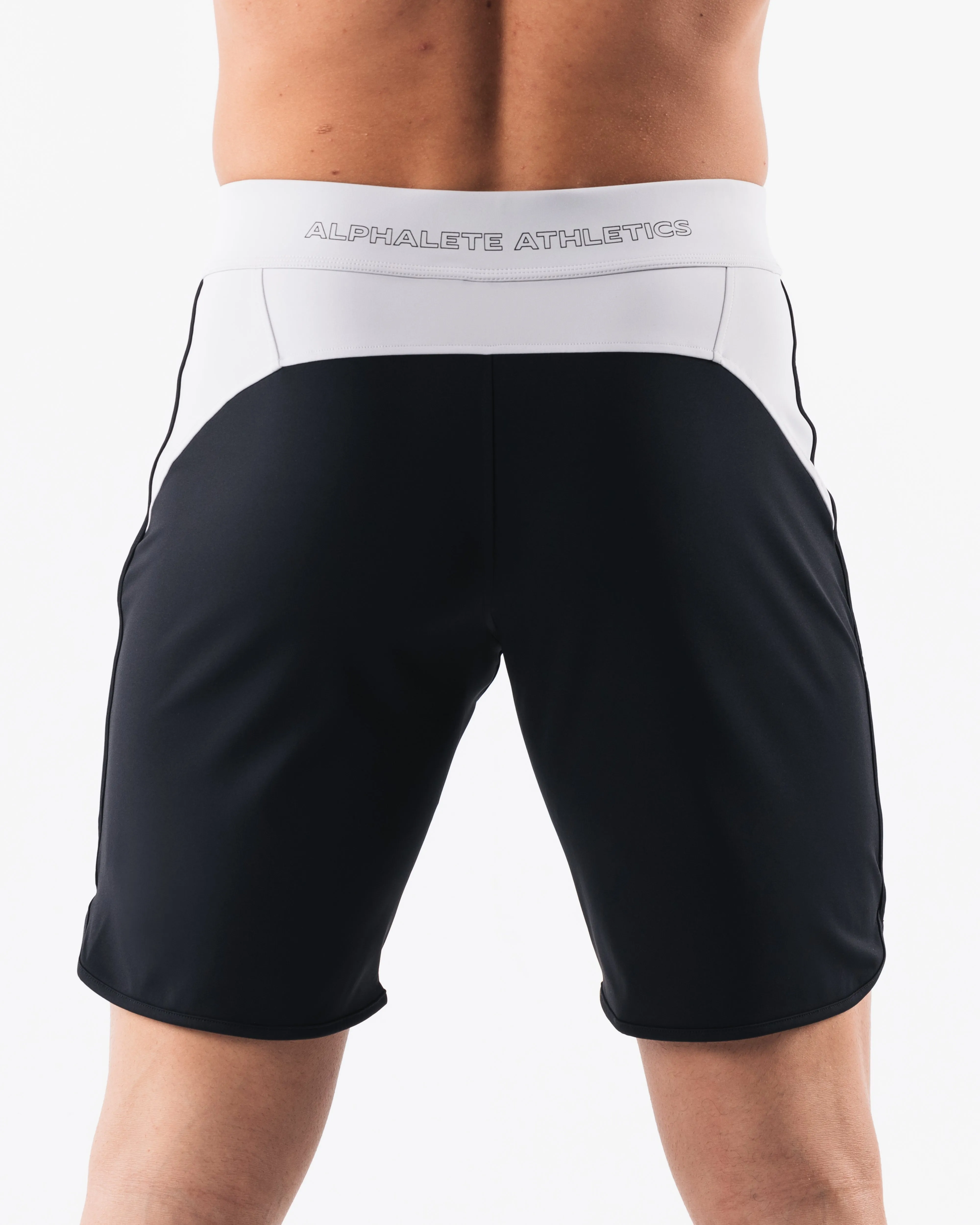 Crescent Boardshort - Black Coin