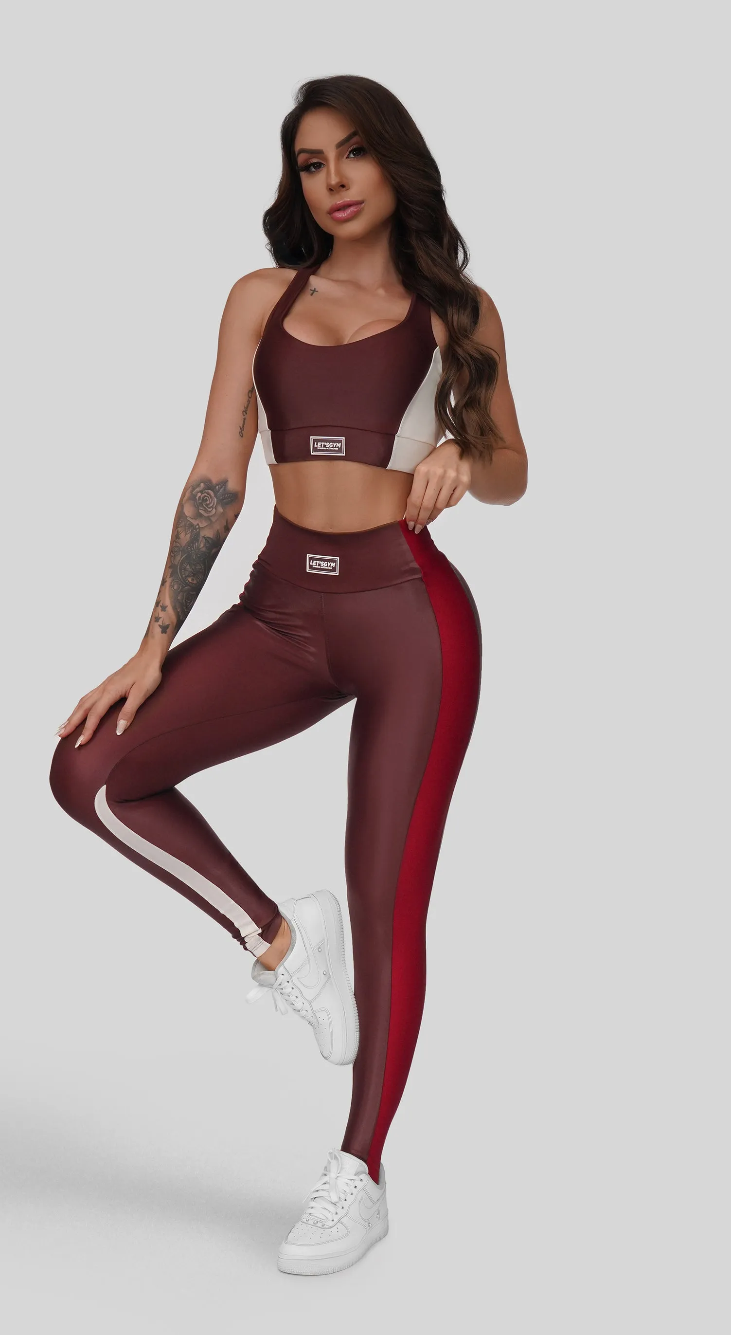 Dark Legging - Mogno Brown