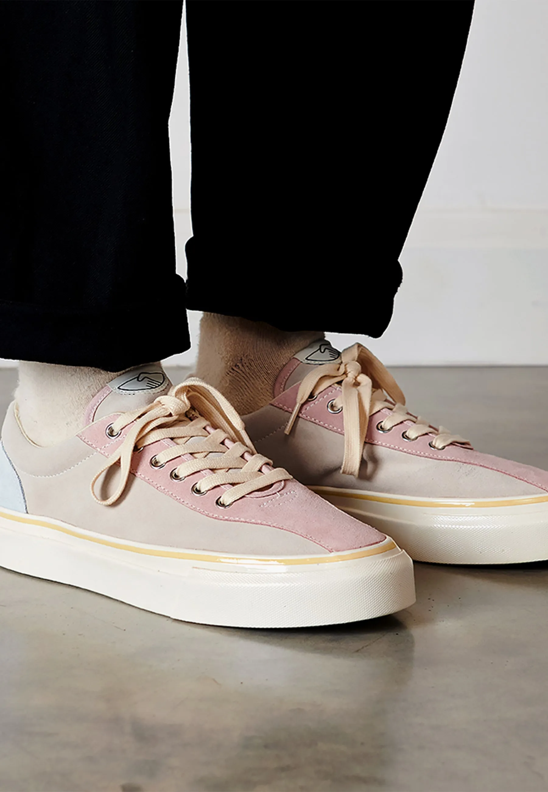 Dellow Suede - pastel mix