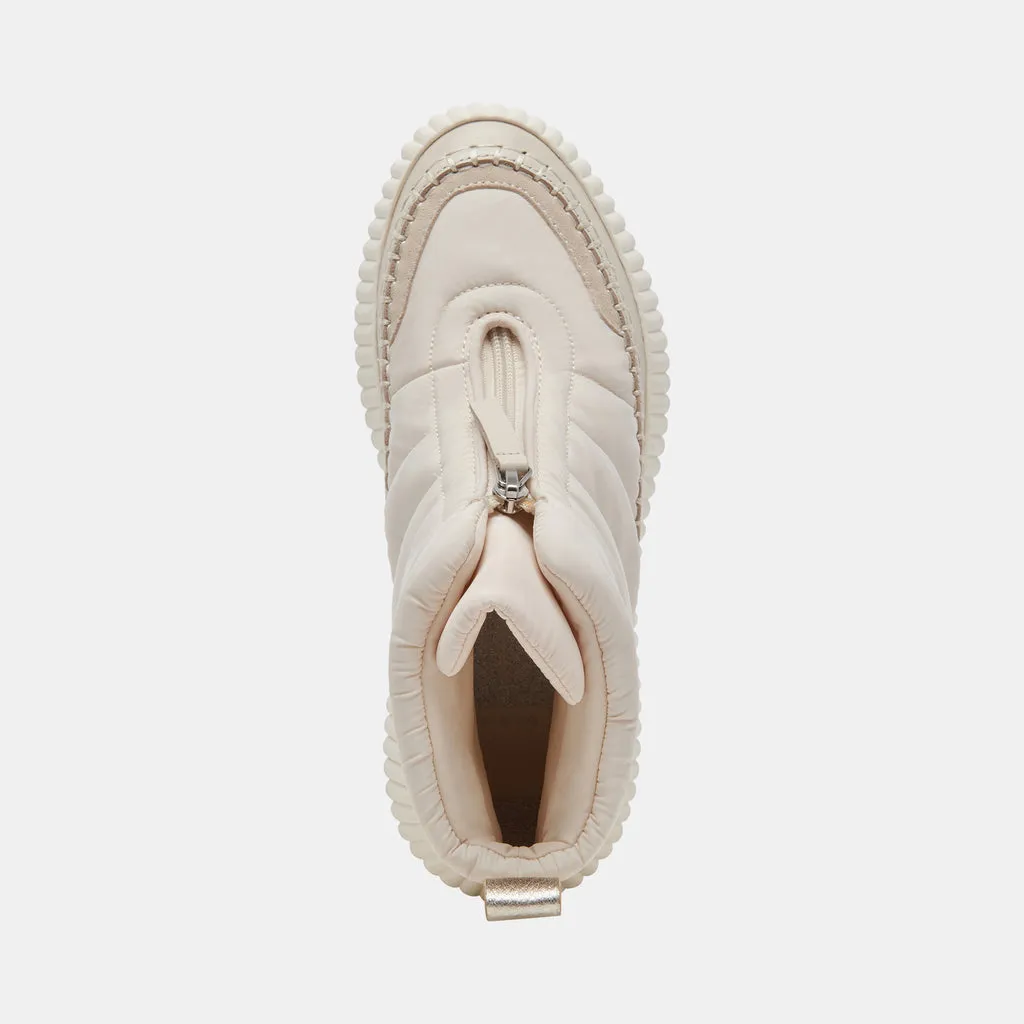 DEVLIN SNEAKERS IVORY NYLON– Dolce Vita 6952240349250