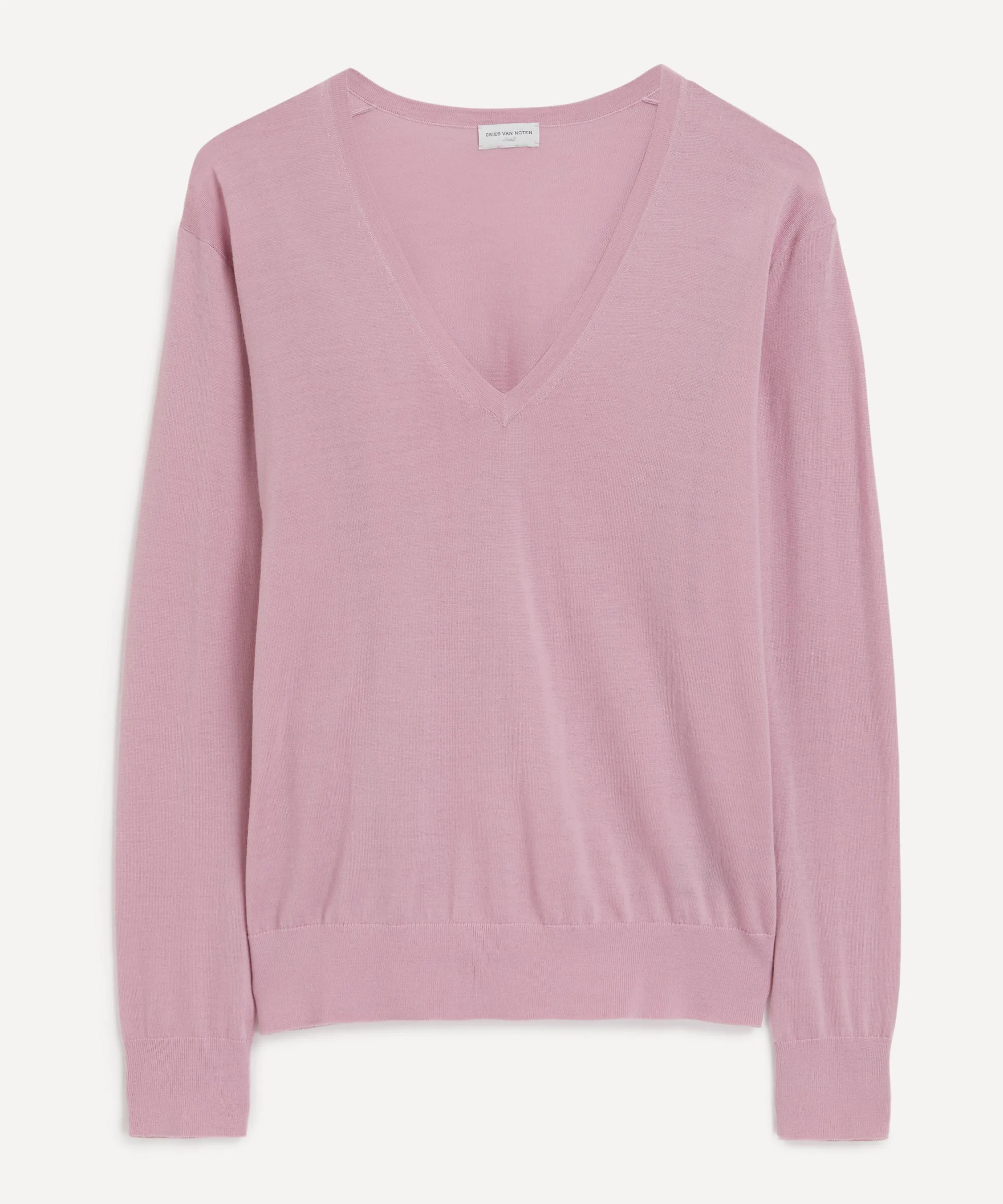 Dries Van Noten Women's Merino Wool V-Neck Jumper