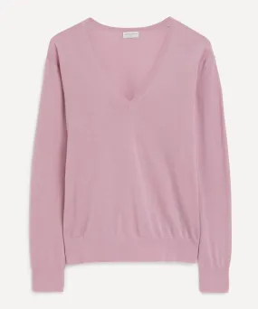 Dries Van Noten Women's Merino Wool V-Neck Jumper