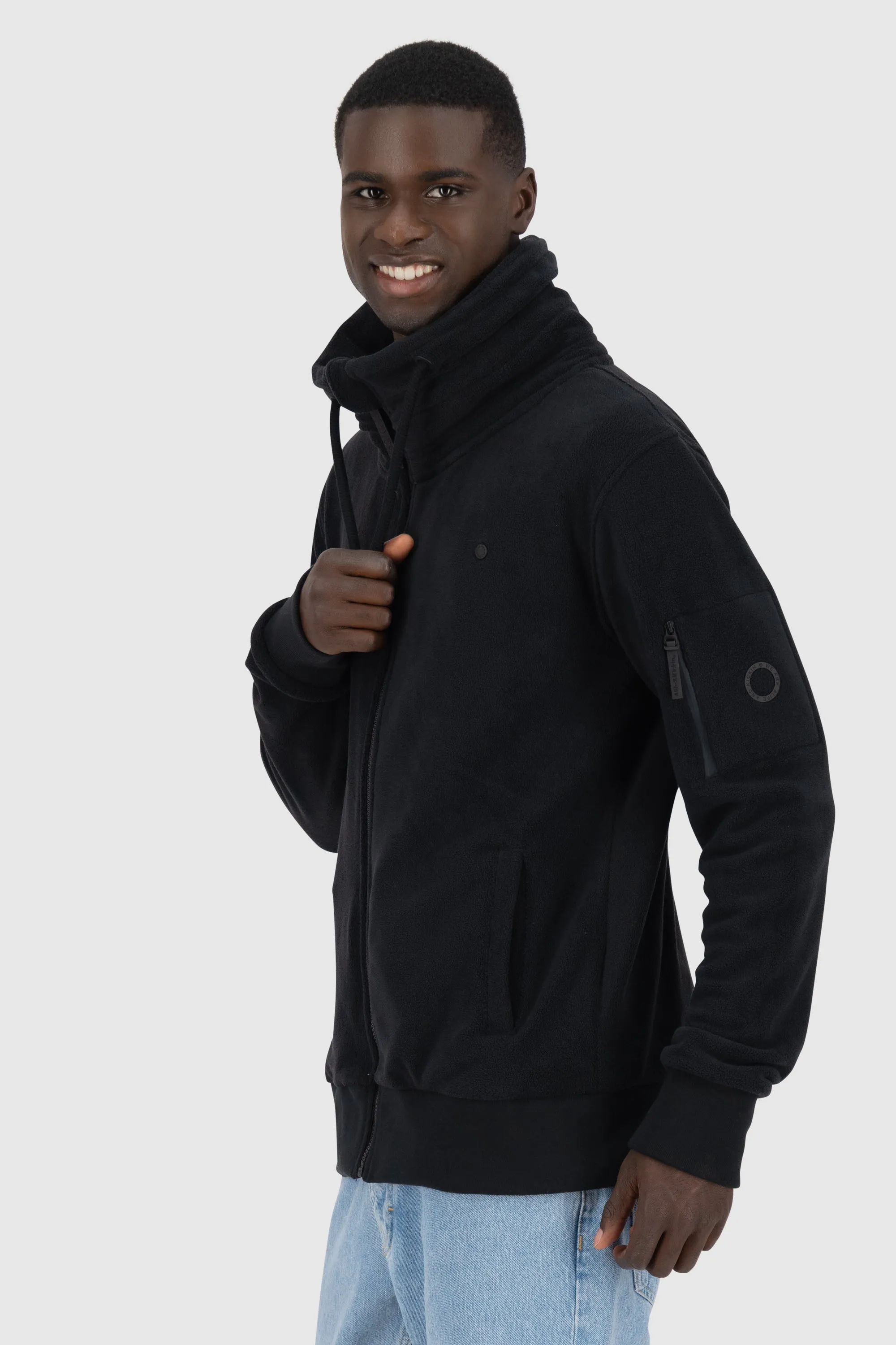 EliasAK F Fleece Jacket Schwarz