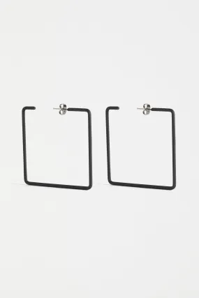 Elk The Label - Ingur Hoop Earring - Black