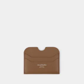 Elmas Large Cardholder in Brown Leather