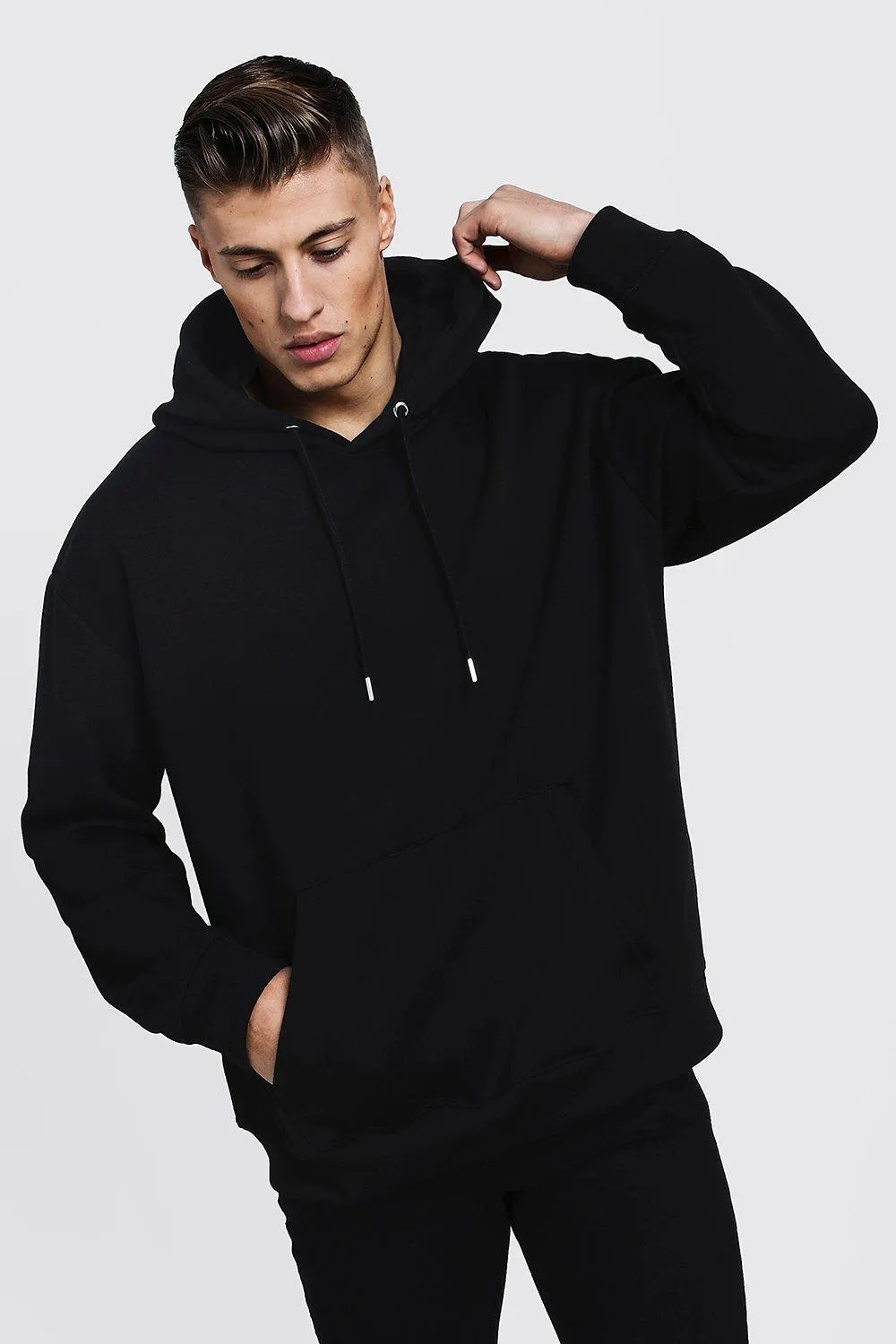 Fleece Oversized Over The Head Hoodie