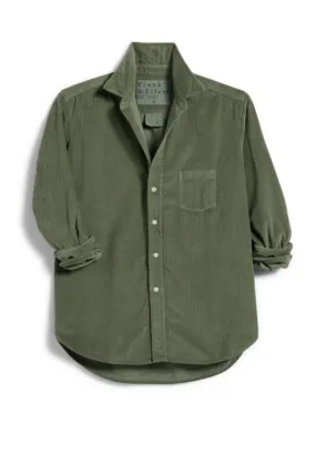 Frank & Eileen EILEEN Corduroy Button Down in Forest 