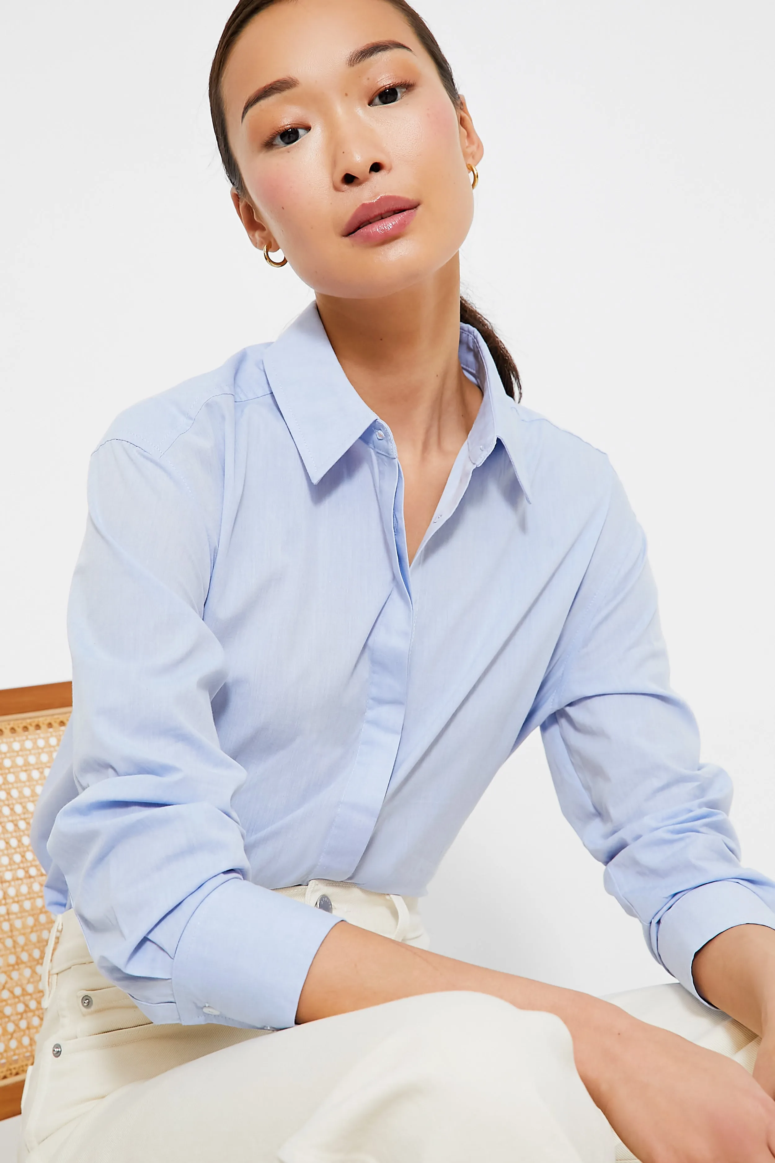 French Blue Nadine Boyfriend Button Down