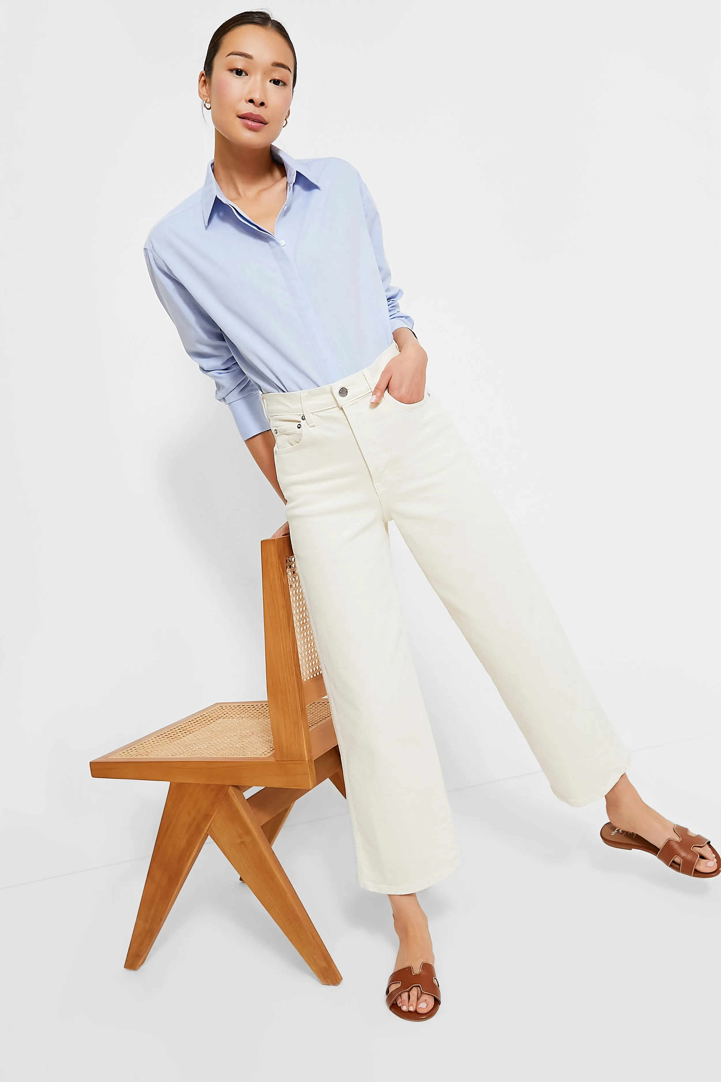 French Blue Nadine Boyfriend Button Down