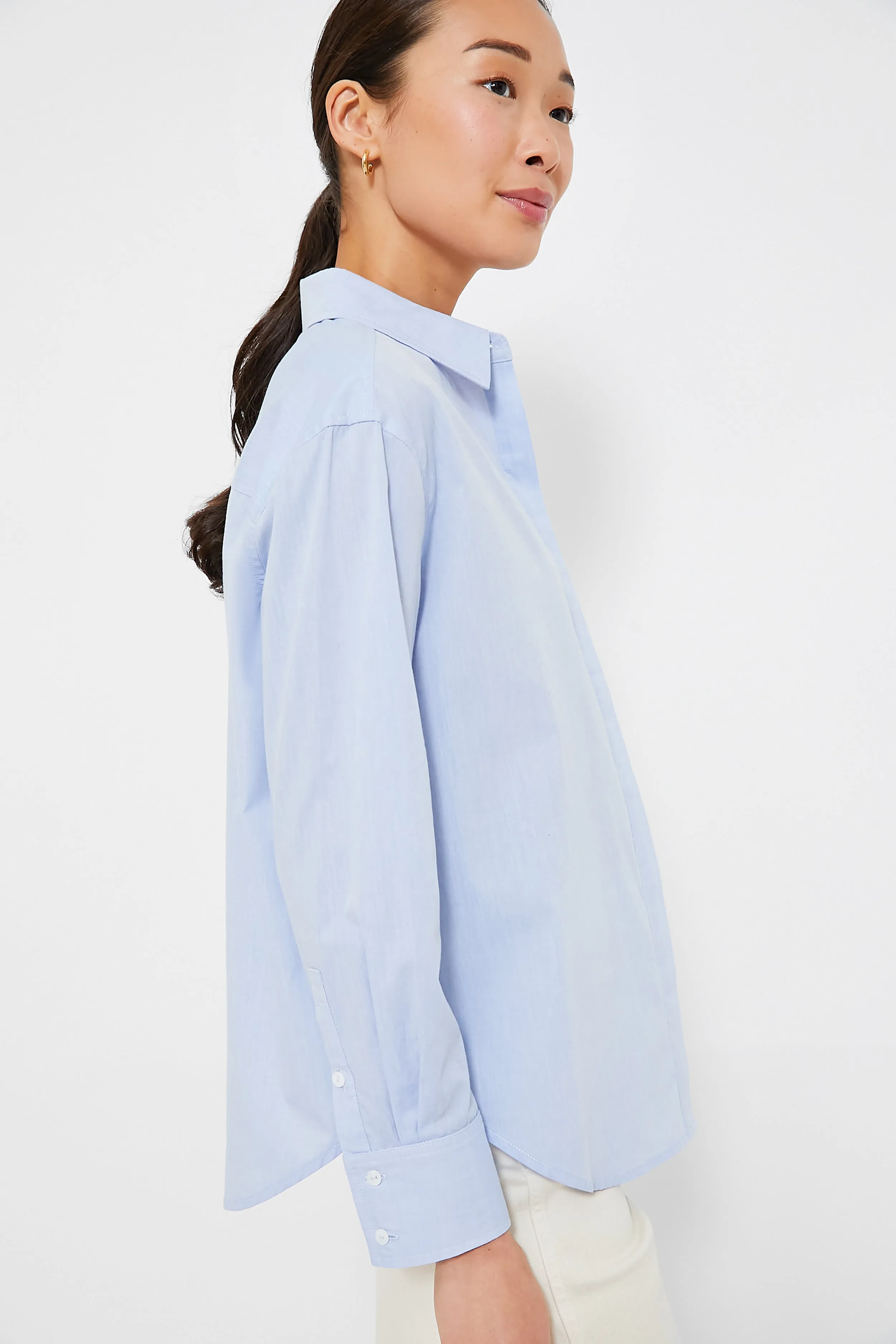 French Blue Nadine Boyfriend Button Down