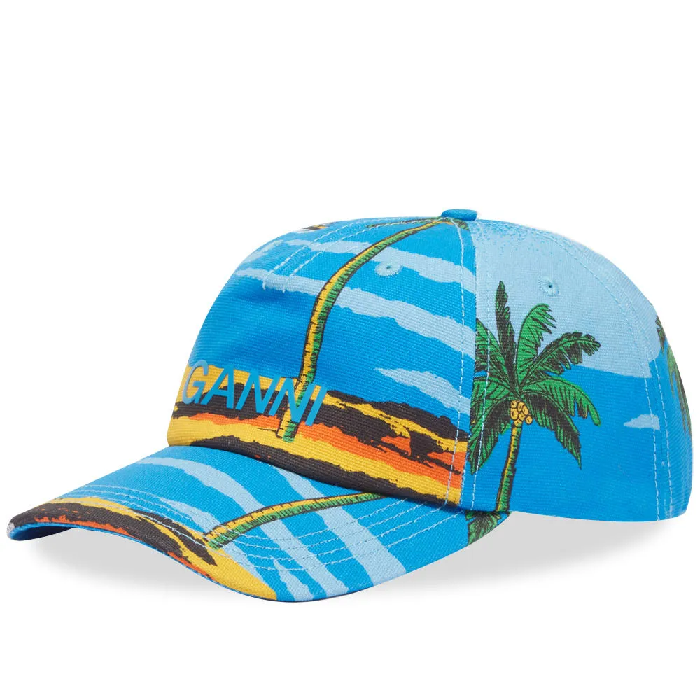 GANNI Palm Beach Logo HatPalm Beach Cloisonne