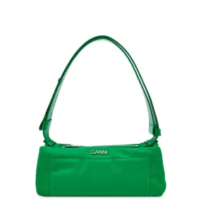 GANNI Pillow Baguette BagKelly Green