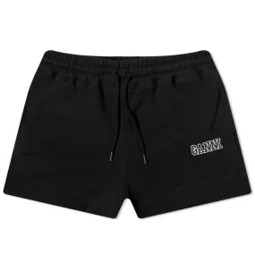 GANNI Software Logo ShortsBlack