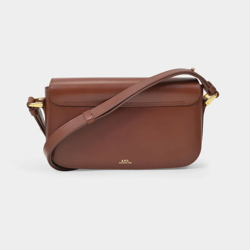 Grace Baguette Brown Leather