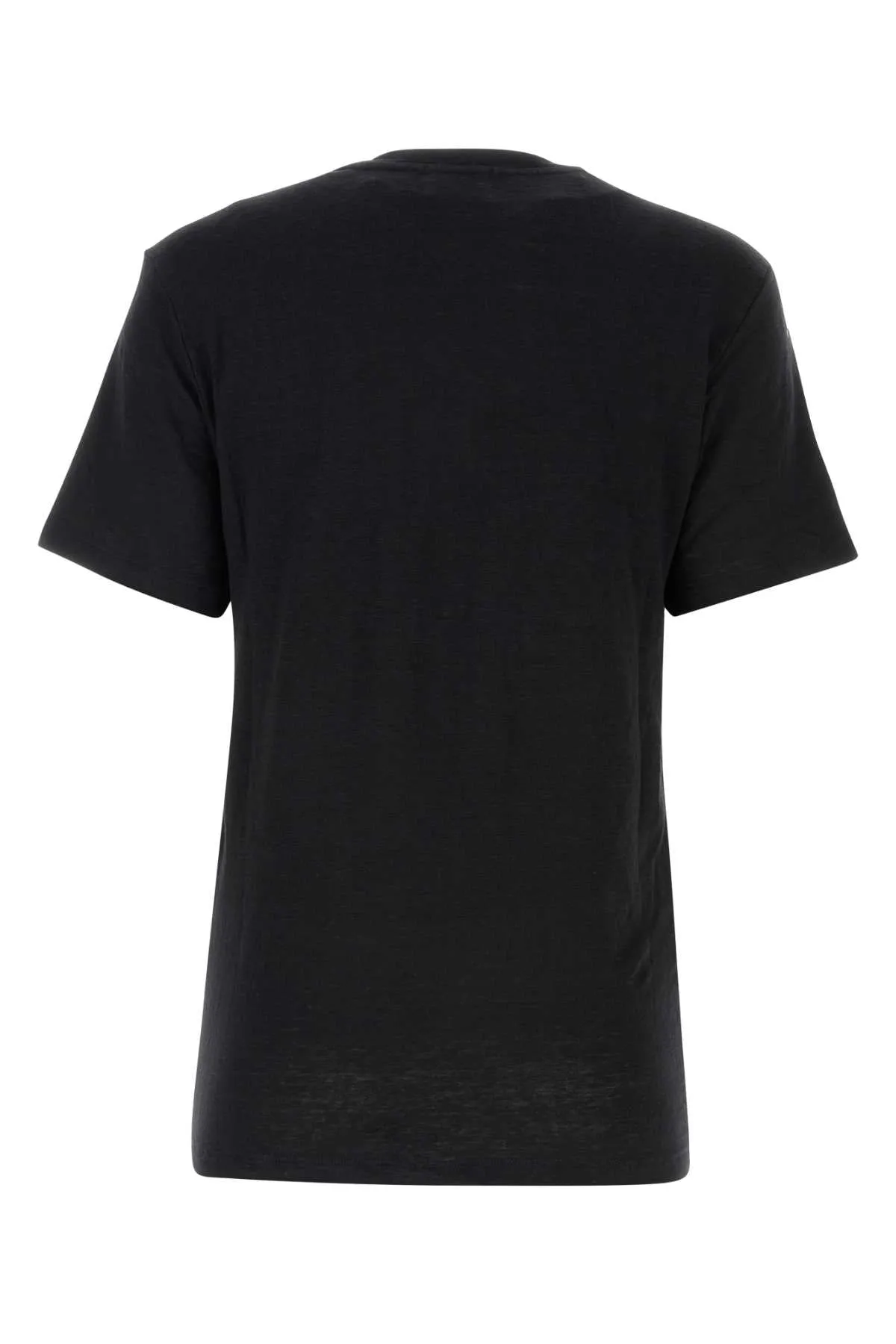 Isabel Marant Etoile Black Linen Zewel T Shirt