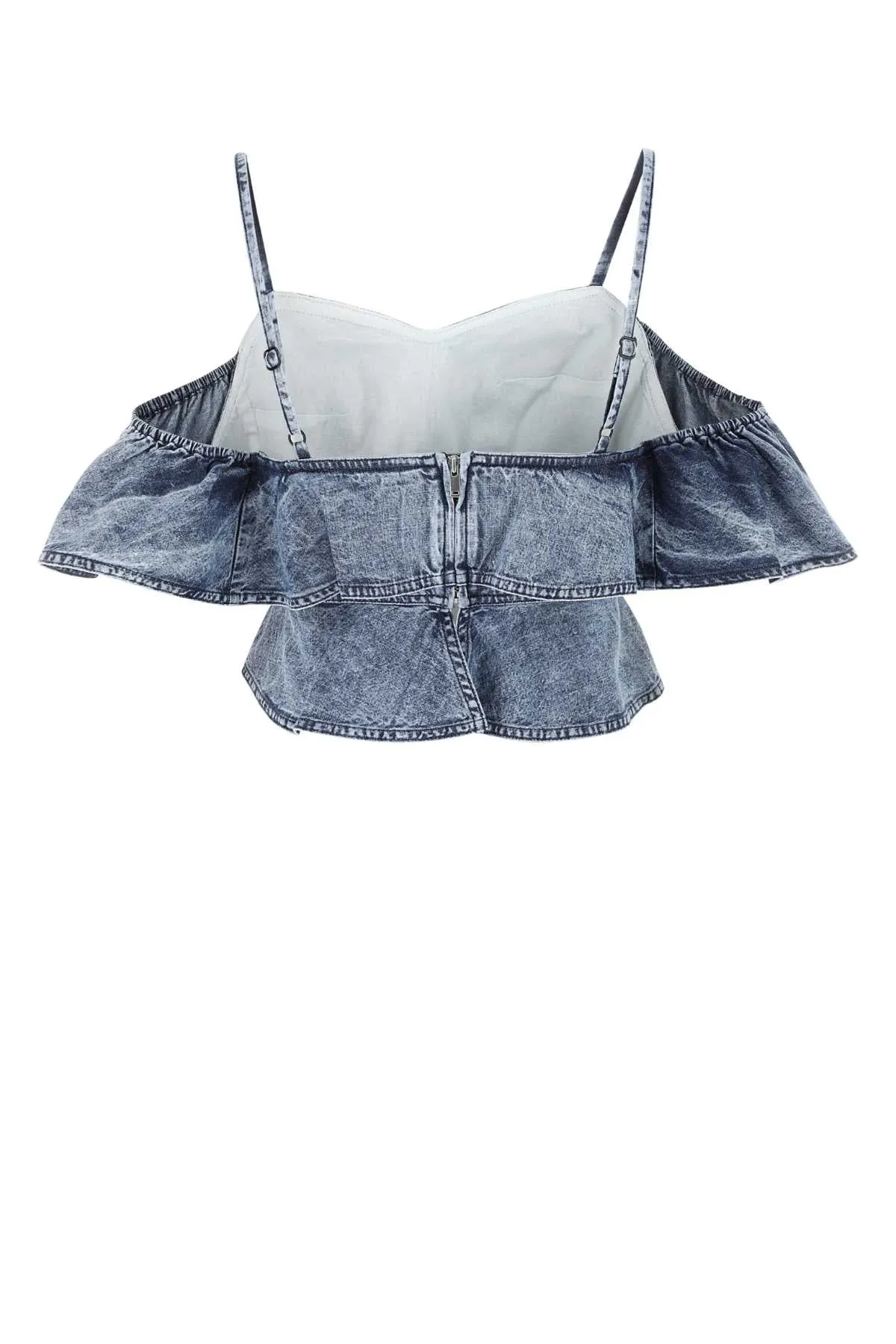 Isabel Marant Etoile Denim Voloteo Top