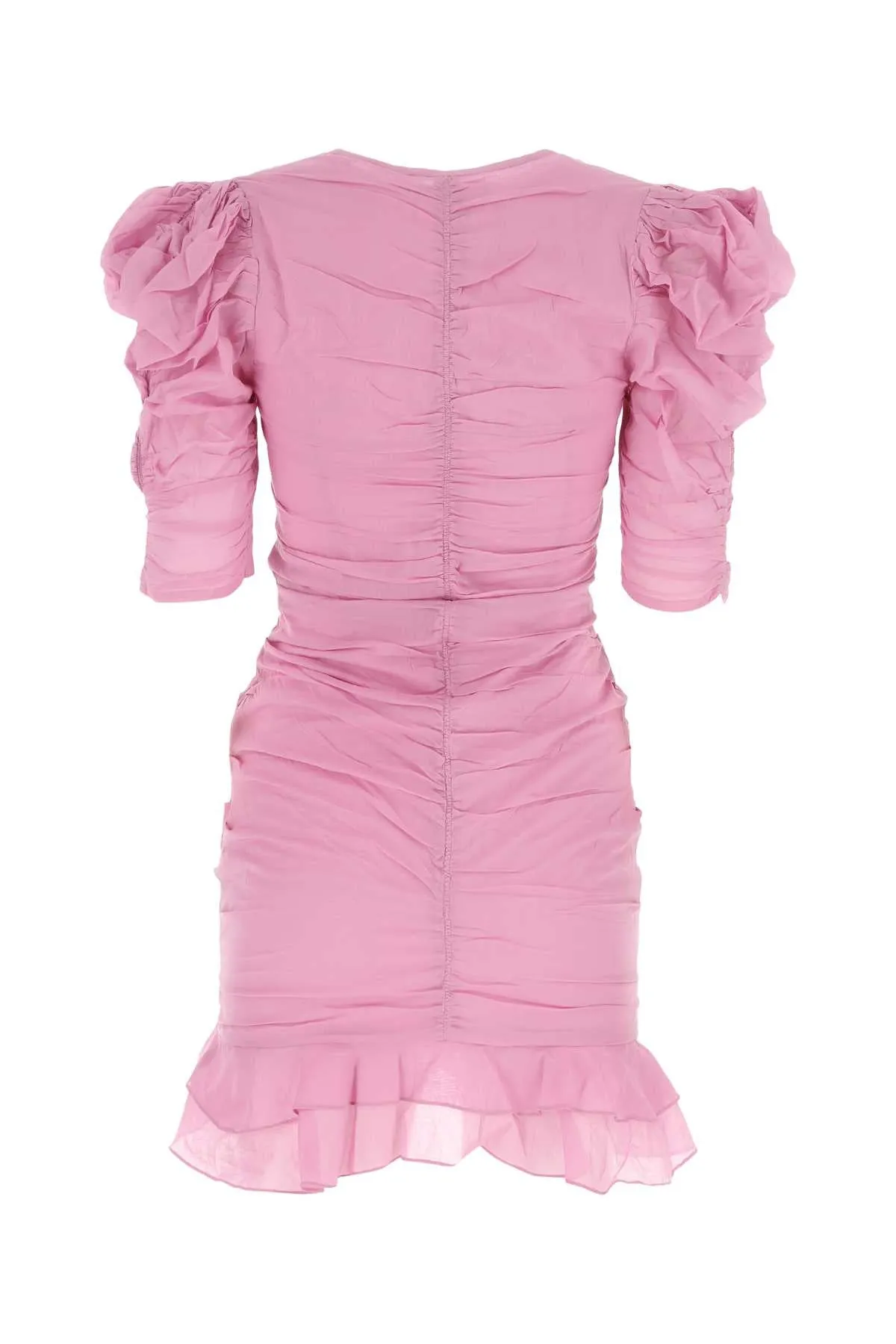 Isabel Marant Etoile Pink Cotton Sireny Mini Dress