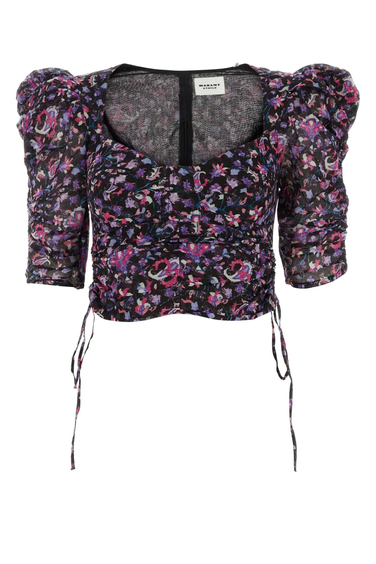 Isabel Marant Etoile Printed Cotton Galaror Top