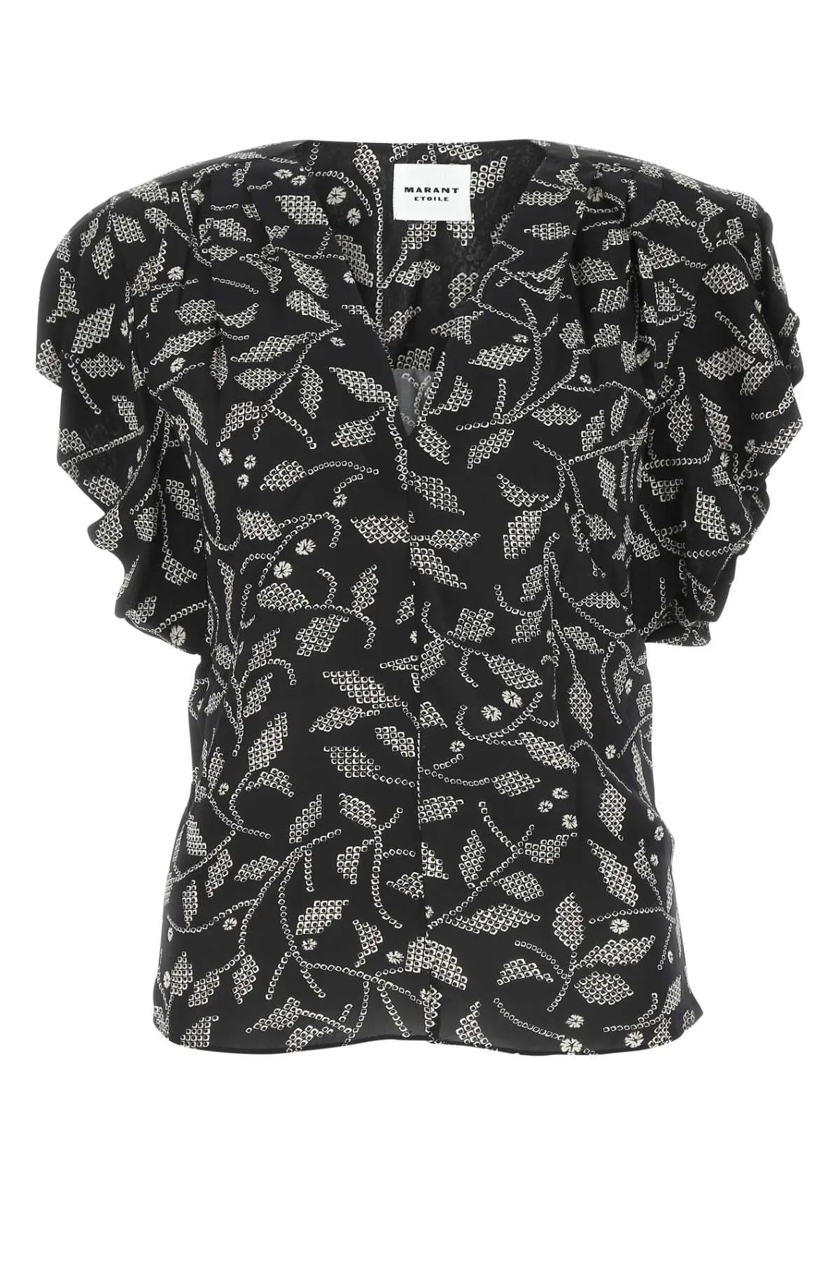 Isabel Marant Etoile Printed Crepe Delocia Top