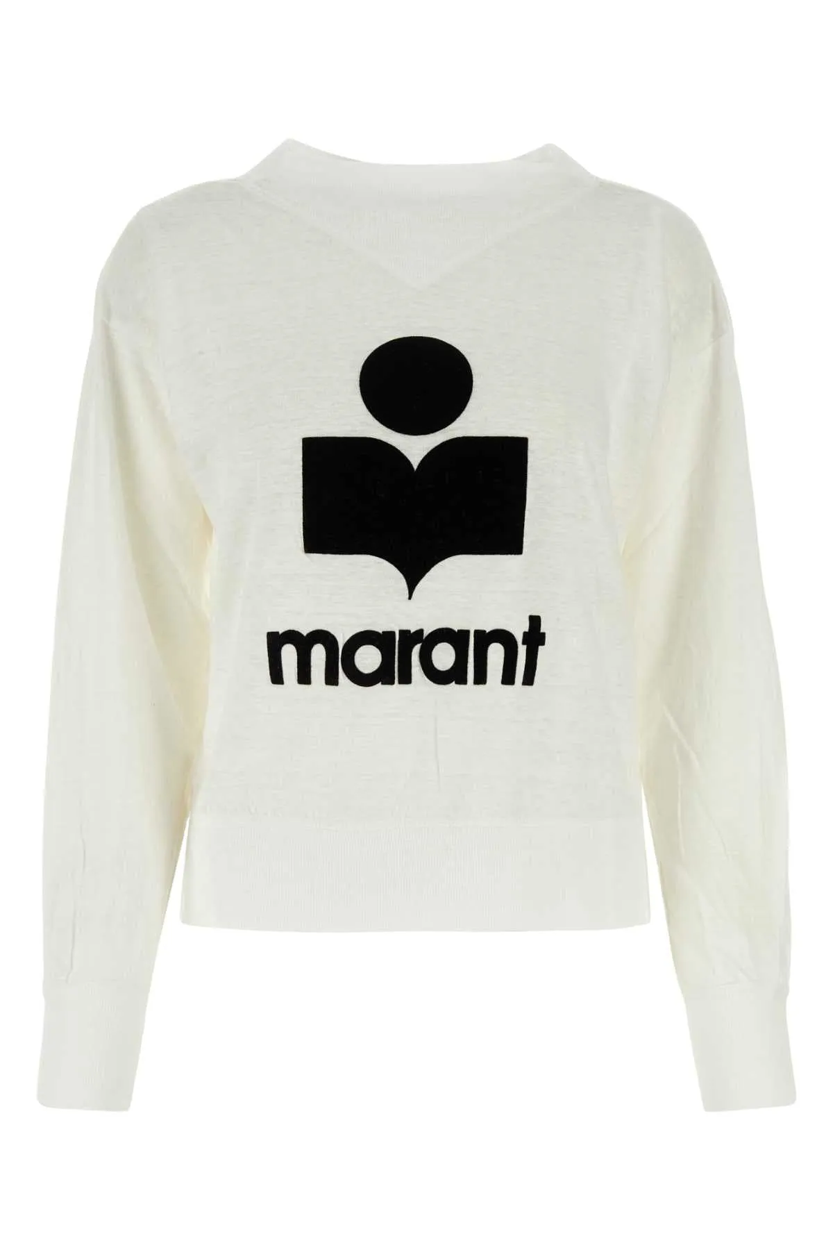 Isabel Marant Etoile White Linen Kilsen T Shirt