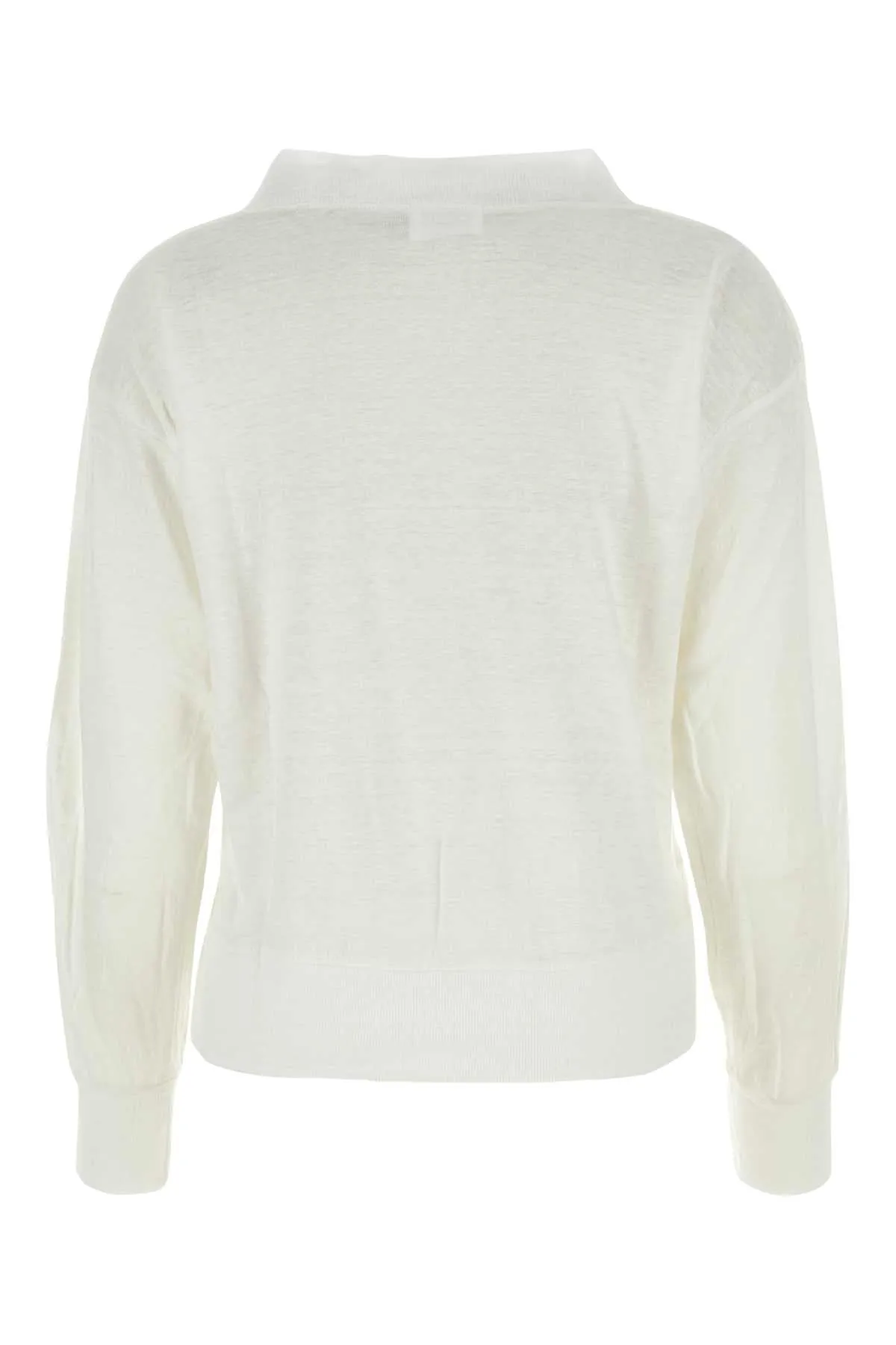 Isabel Marant Etoile White Linen Kilsen T Shirt