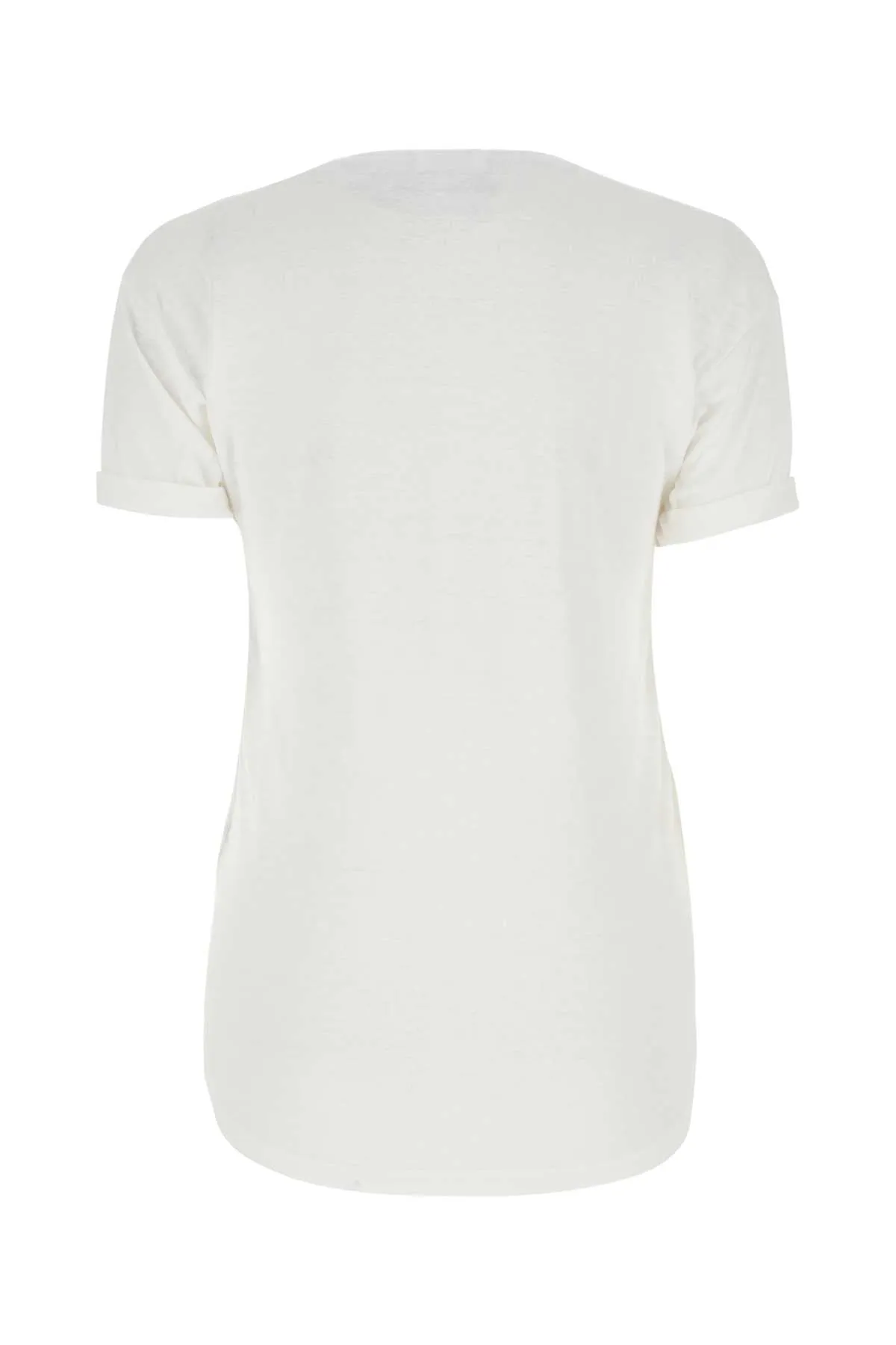 Isabel Marant Etoile White Linen Koldi T Shirt