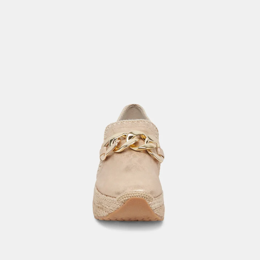 JHENEE ESPADRILLE SNEAKERS LIGHT GOLD NUBUCK– Dolce Vita 6944636665922