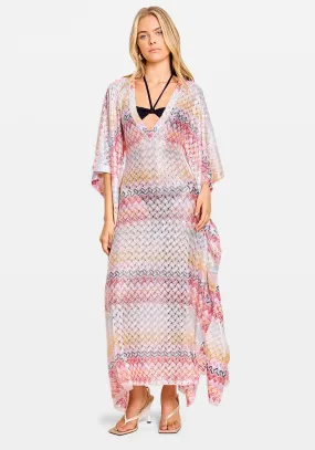 KAFTAN LONG MULTI PINK