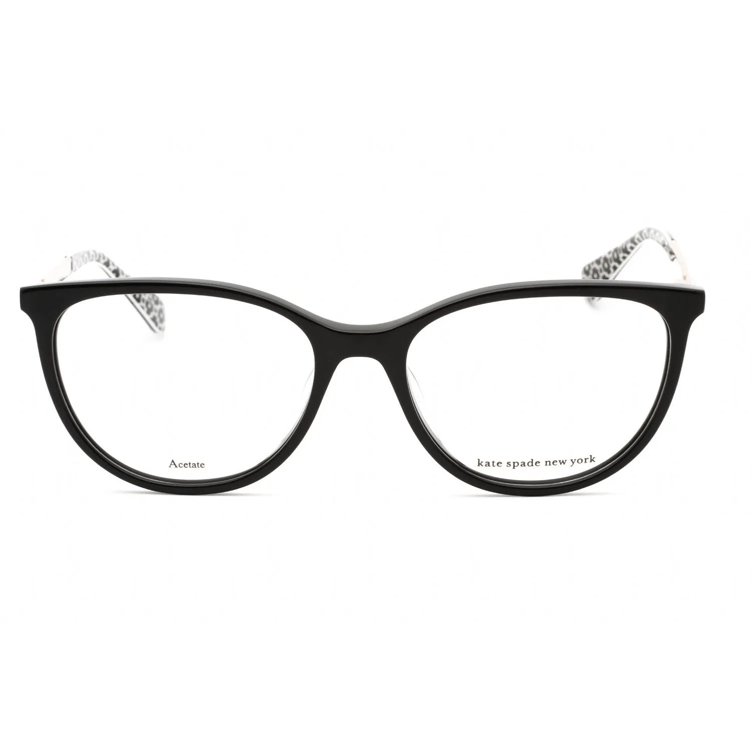 Kate Spade KIMBERLEE Eyeglasses BLACK / Clear demo lens