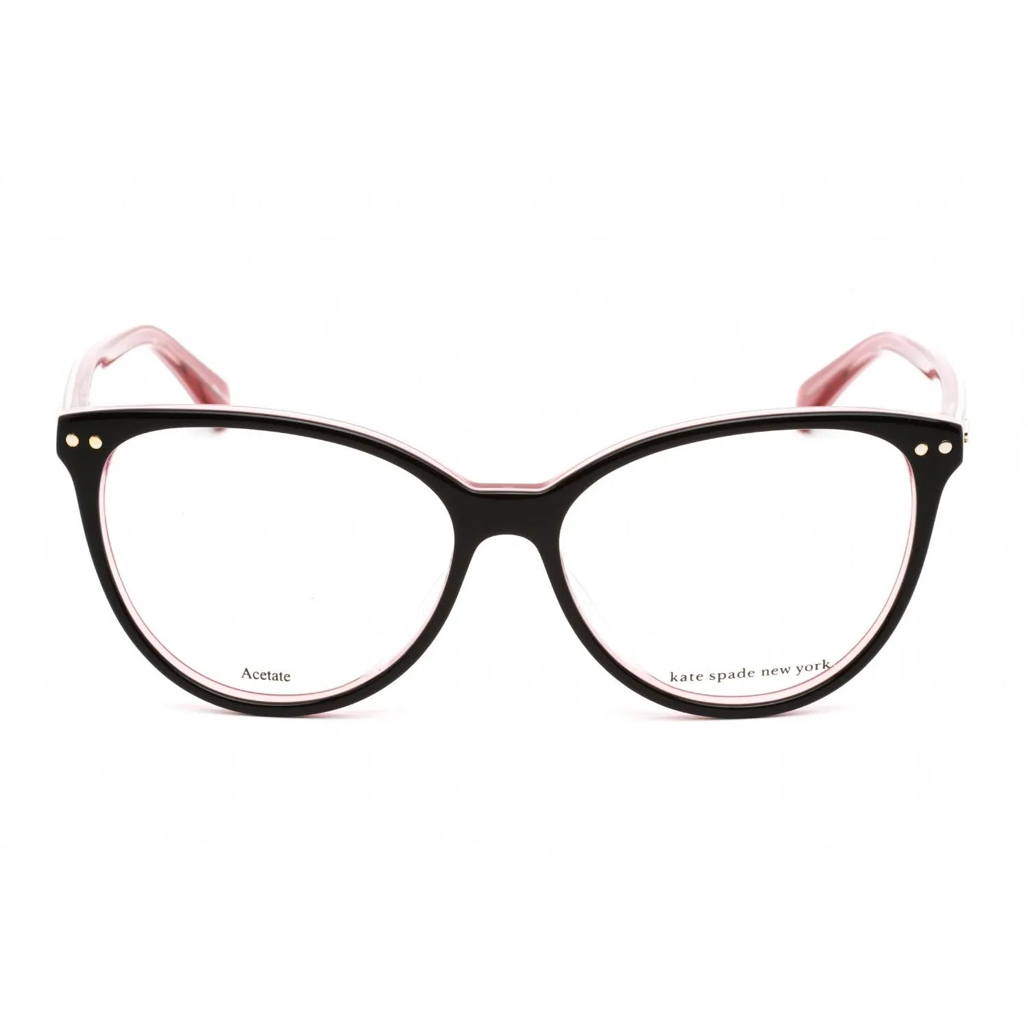 Kate Spade THEA Eyeglasses BLACK/Clear demo lens