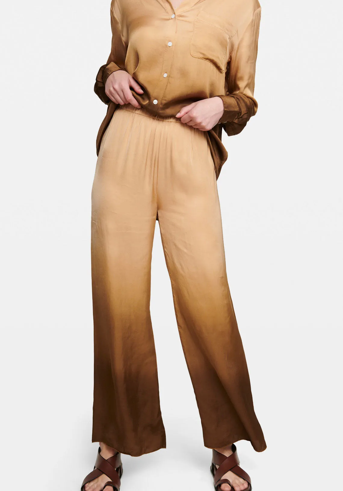 KIMBERLY PANT COCOA BROWN