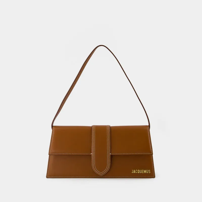 Le Bambino Long Bag - Jacquemus - Leather - Light Brown 2