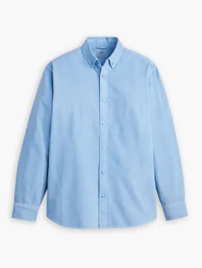 Levis Men's Authentic Button Down Shirt Allure Garment Dyed