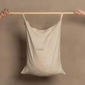 Linen Hanging Laundry Bag