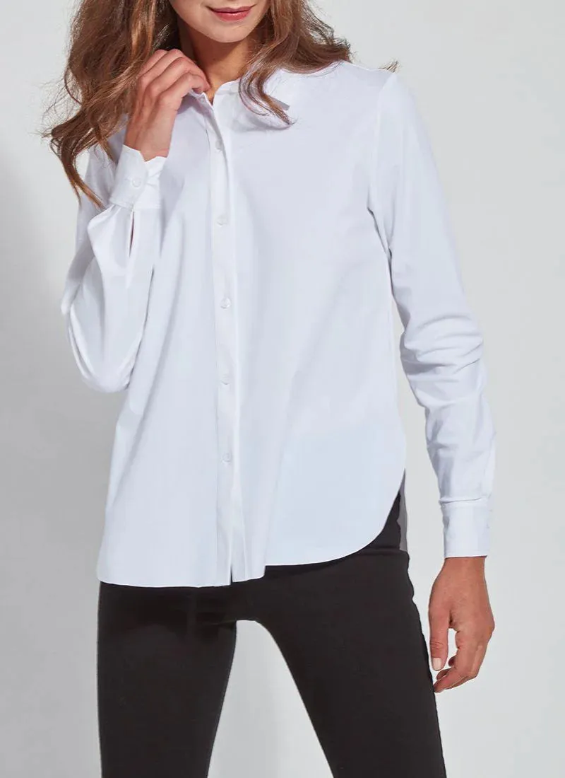 Lysse Connie Slim Button Down