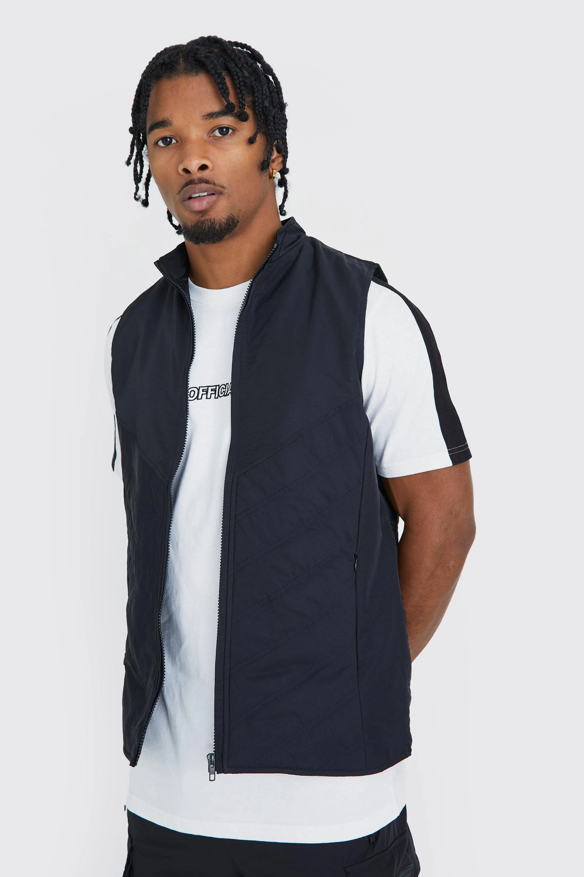 Man Active Padded Vest