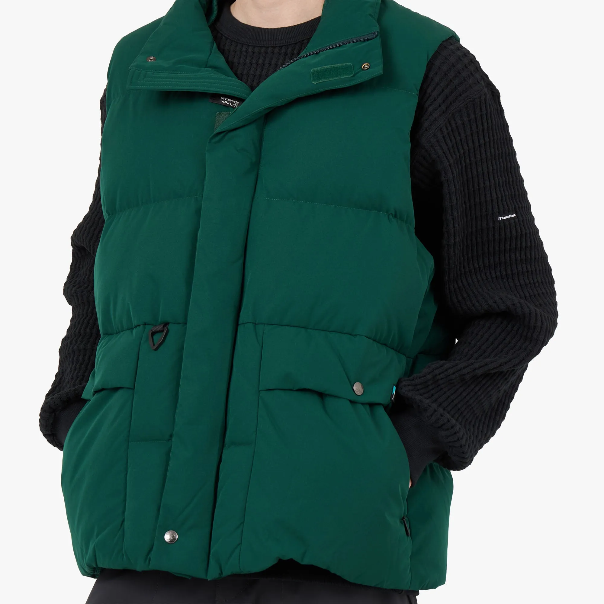 Manastash Marty Down Vest / Green