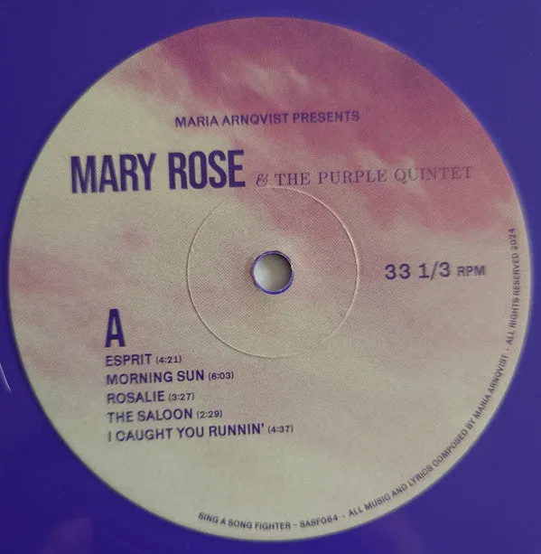 Maria Arnqvist Presents ~ Mary Rose And The Purple Quintet