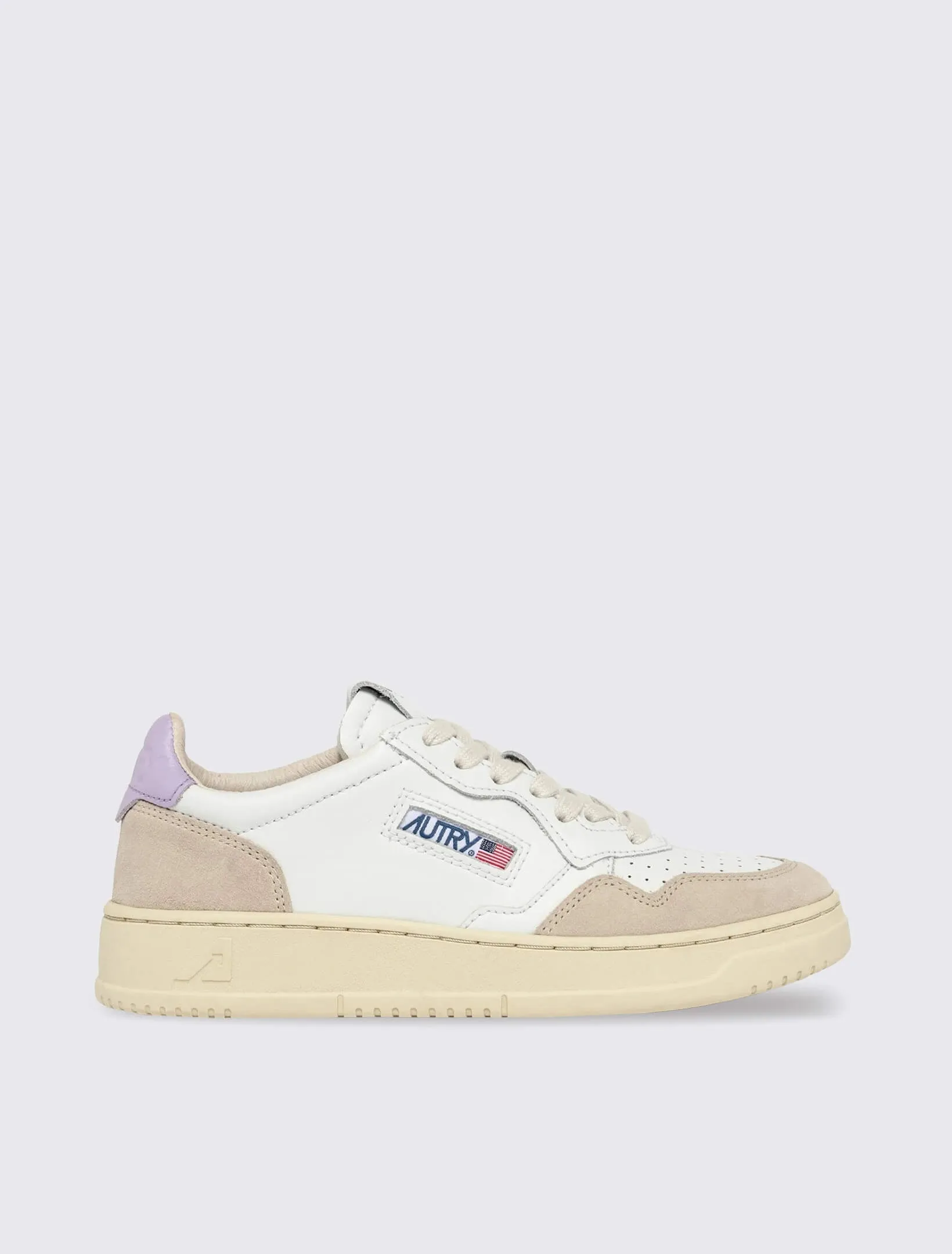 Medalist Low Sneakers in Leather and Suede