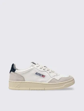 Medalist Low Sneakers in Suede and Leather