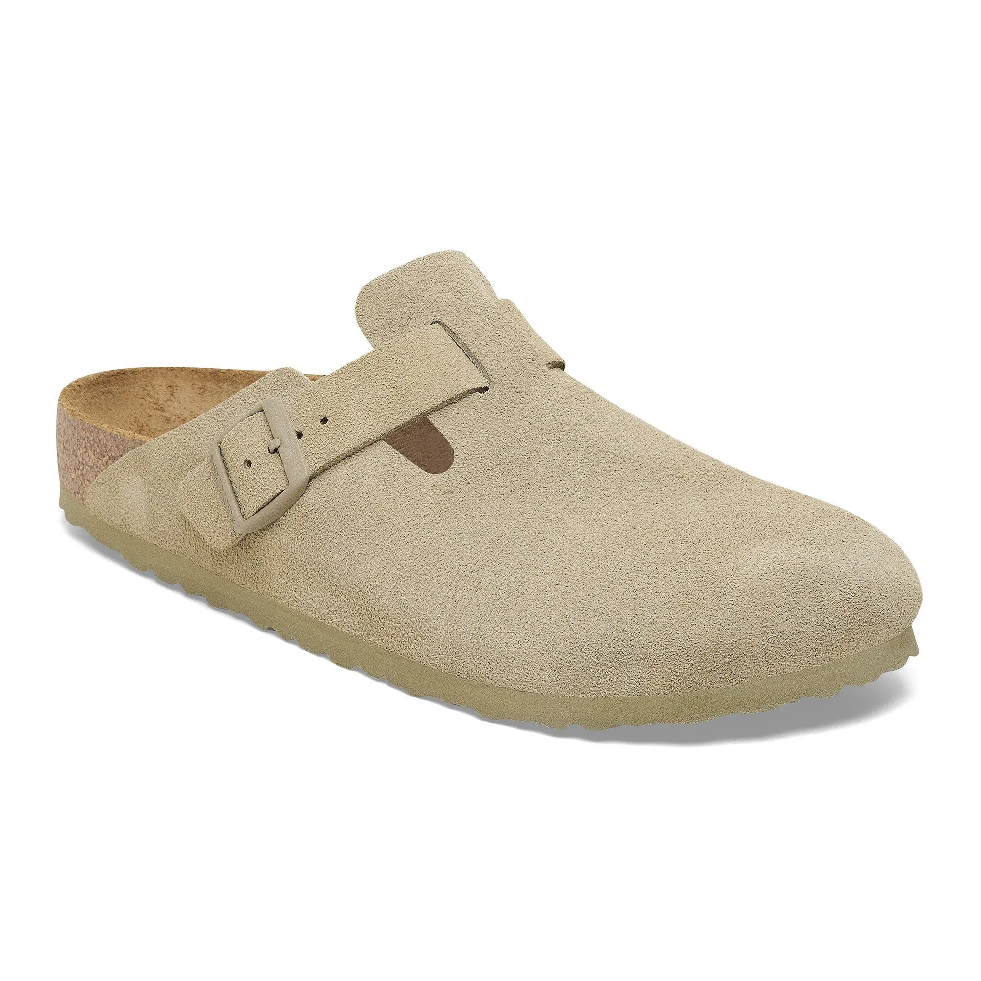 Men's Boston (Faded Khaki Suede)