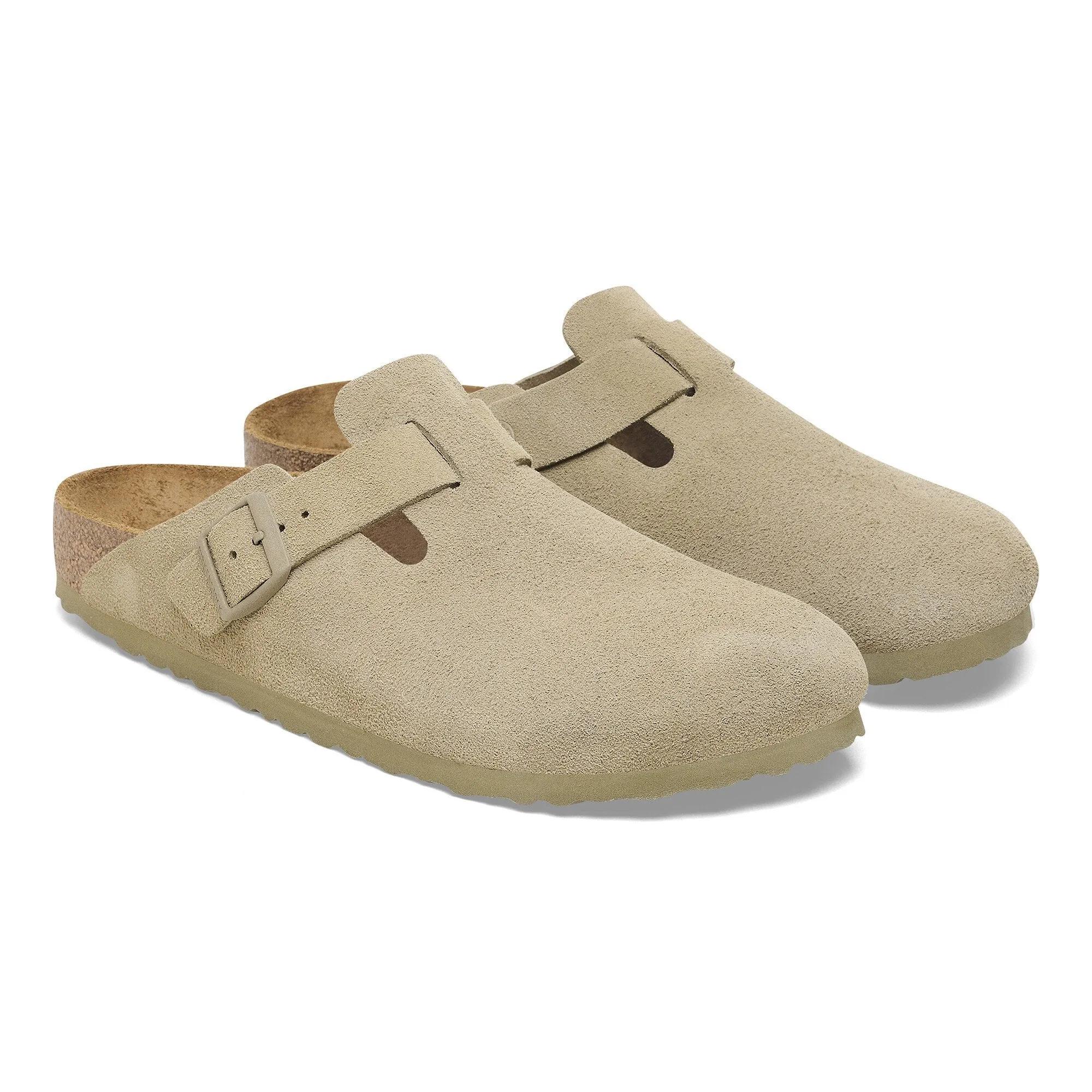 Men's Boston (Faded Khaki Suede)