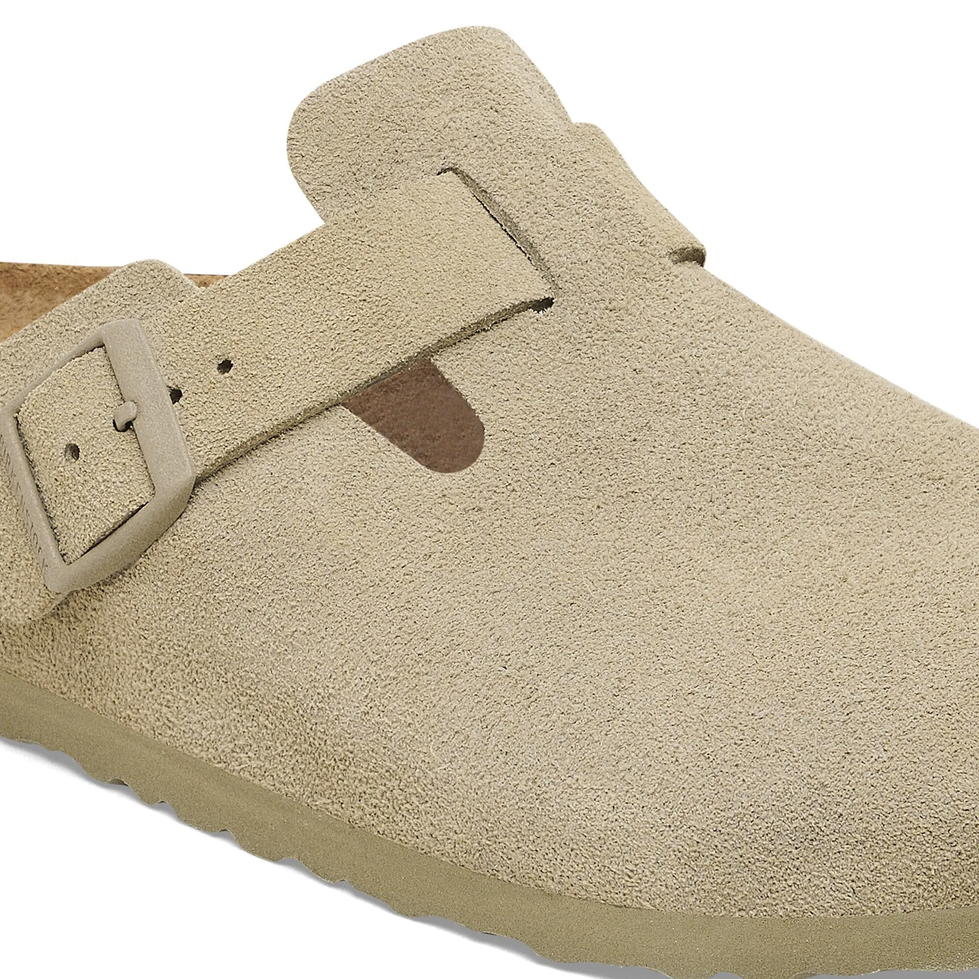 Men's Boston (Faded Khaki Suede)