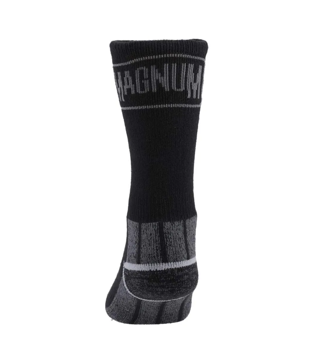 Mens mx-5 merino wool heavyweight boot socks black Magnum