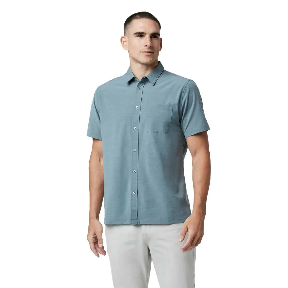 Men's Short Sleeve Bridge Button Down - Kashmir