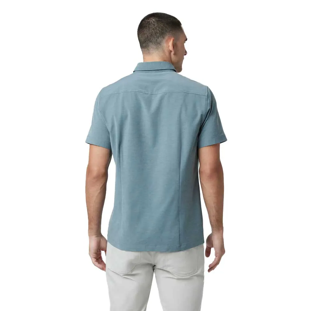 Men's Short Sleeve Bridge Button Down - Kashmir