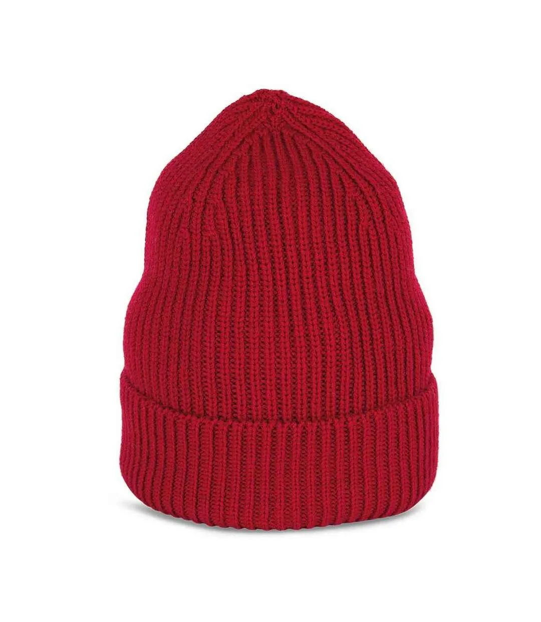 Merino wool beanie hibiscus red Native Spirit