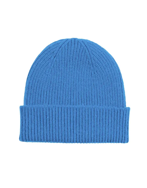 Merino Wool Beanie Pacific Blue | Colorful Standard | WATCH WEAR