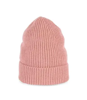 Merino wool beanie petal rose Native Spirit